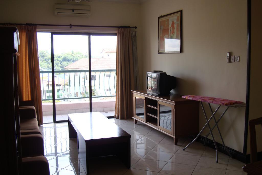 Dorcas Service Apartment - Marina Court Kota Kinabalu Rum bild